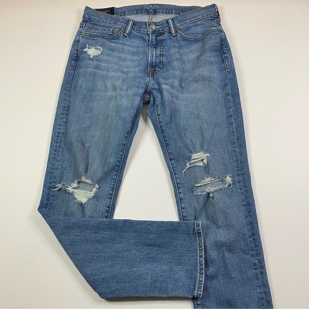Abercrombie & Fitch‎ Rustin Athletic Skinny Jeans Men's 30x30 Distressed Stretch